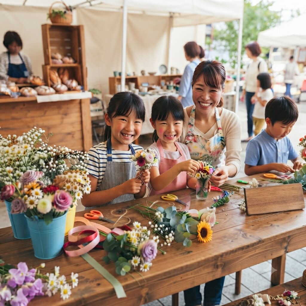 今週末はマルシェに出店します🌿