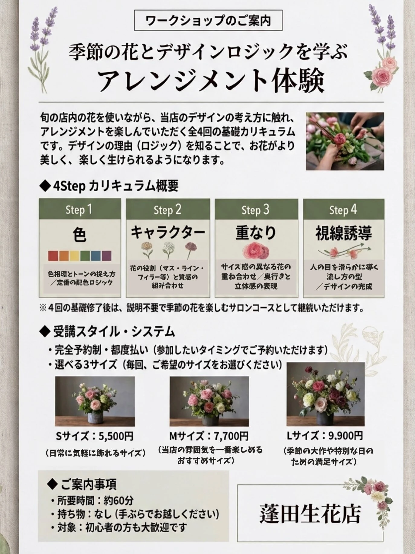 あなたの「好き」を見つけるための、花の引き出し