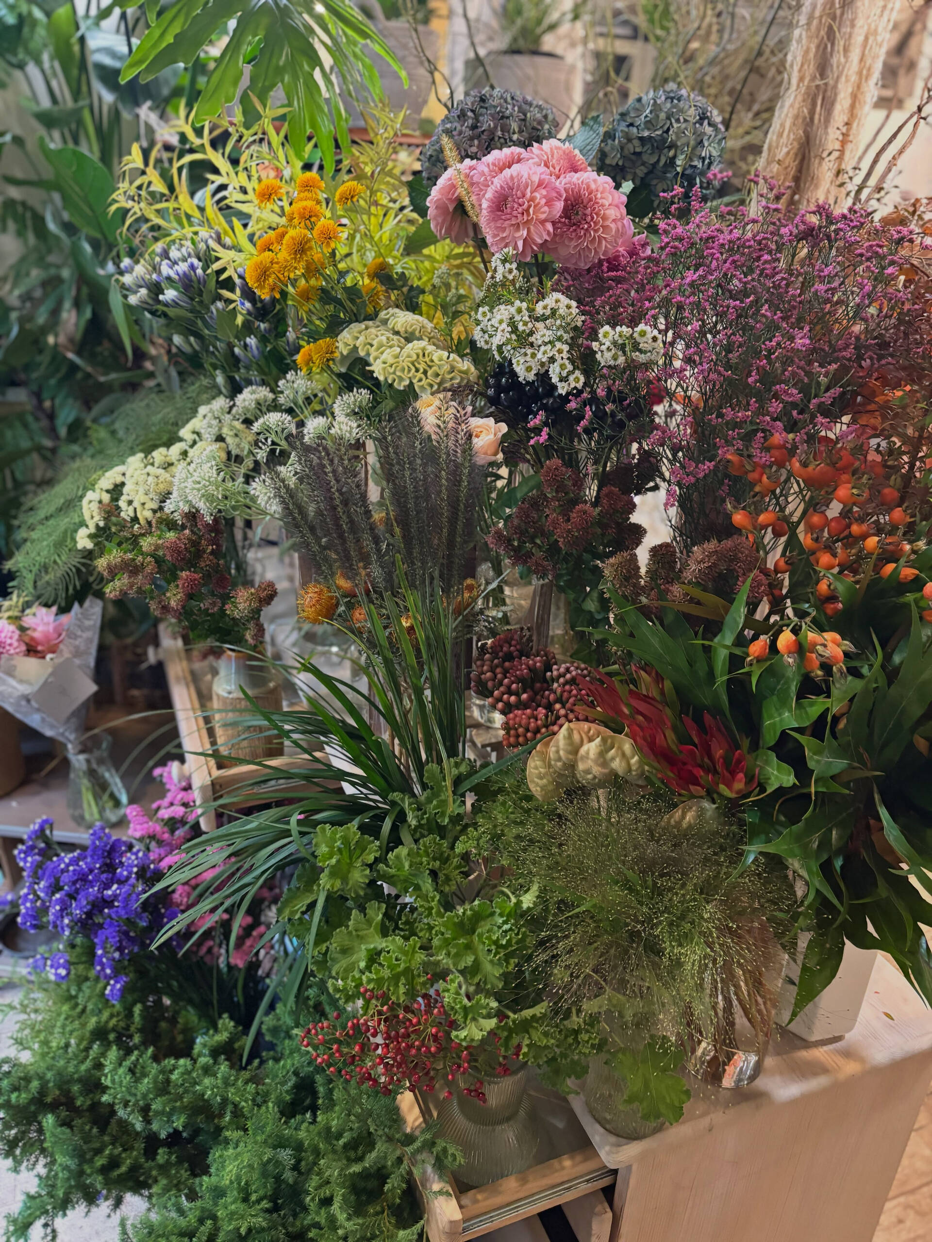 秋のお花入荷しております🎃 