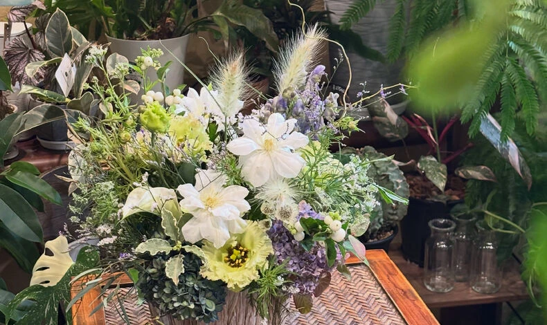 画像11202：秋のお花の贈り物💐色のニュアンスのグラデーションが綺麗な時期