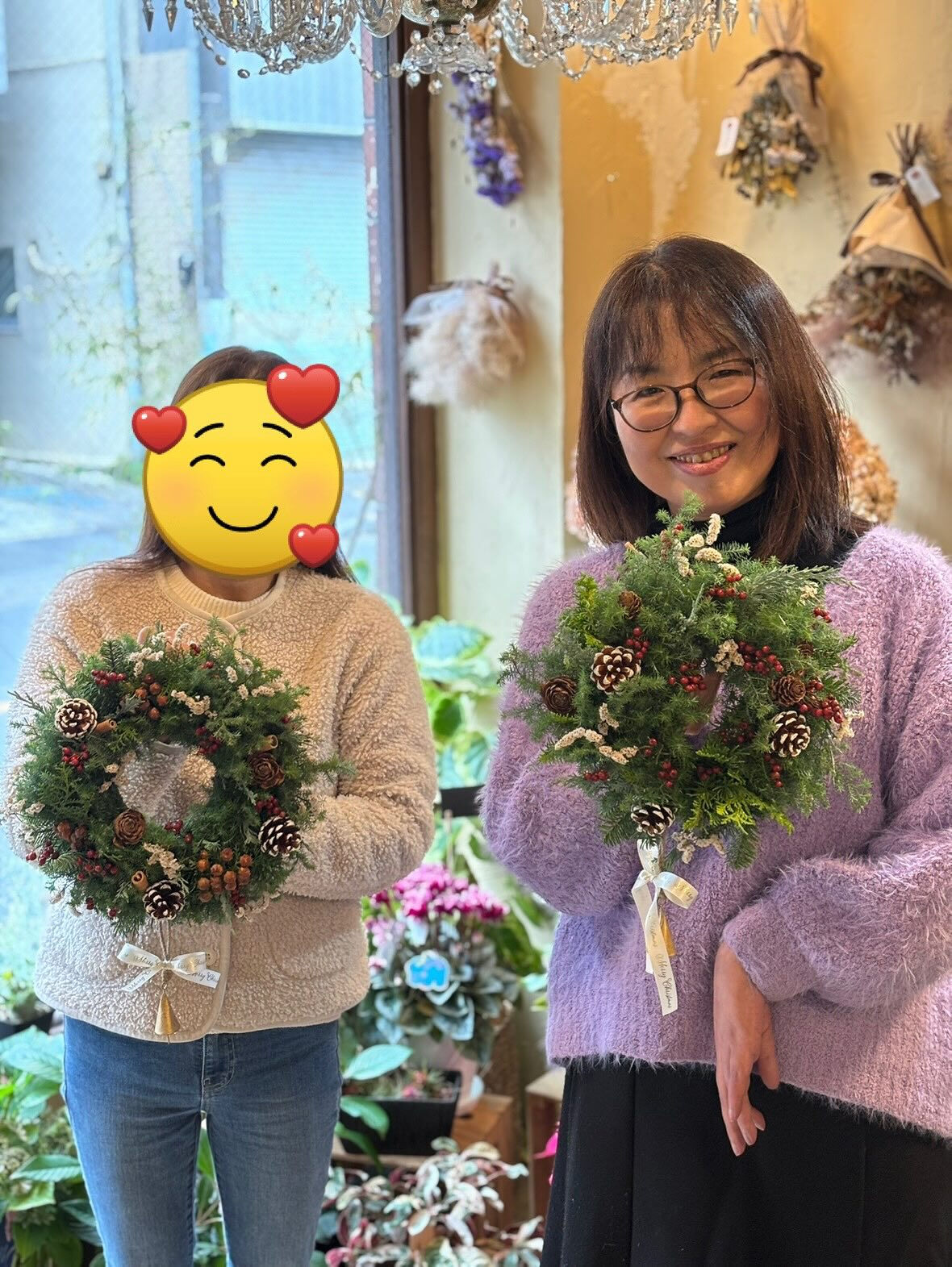 クリスマスリースワークショップ🎄