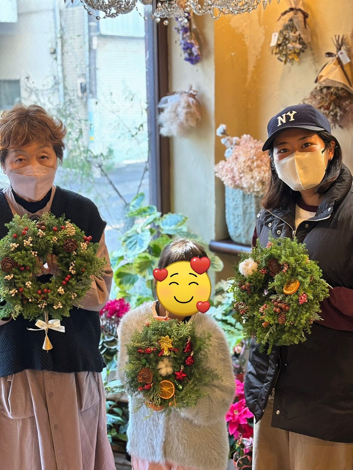 クリスマスリースワークショップ🎄