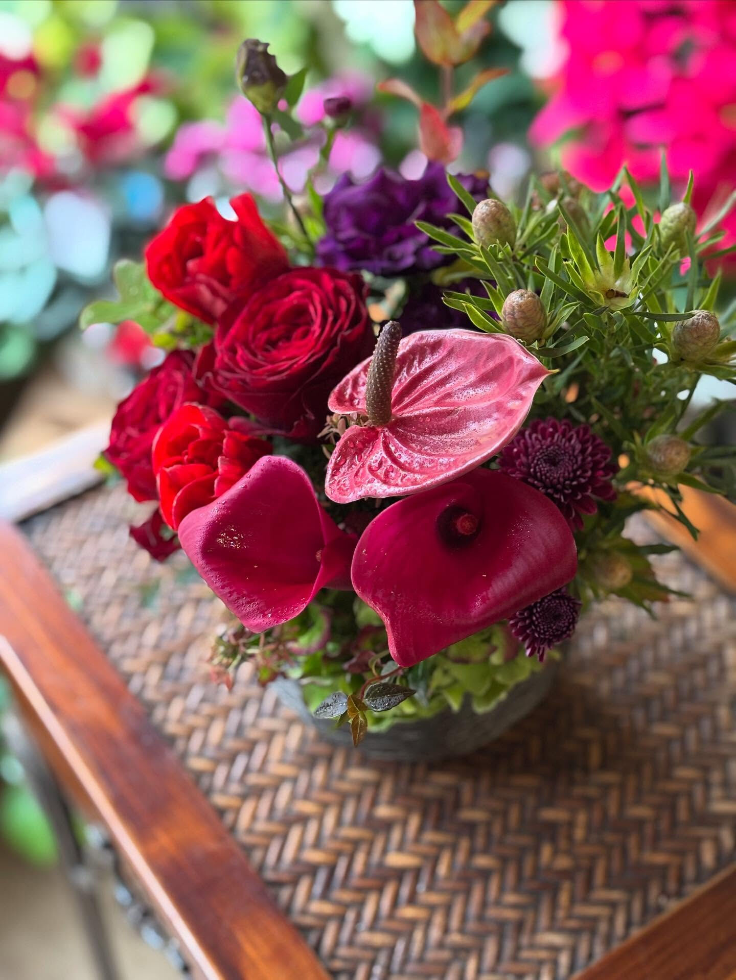 結婚のお祝いに、いろんな想いを込めてご相談いただきました🌹