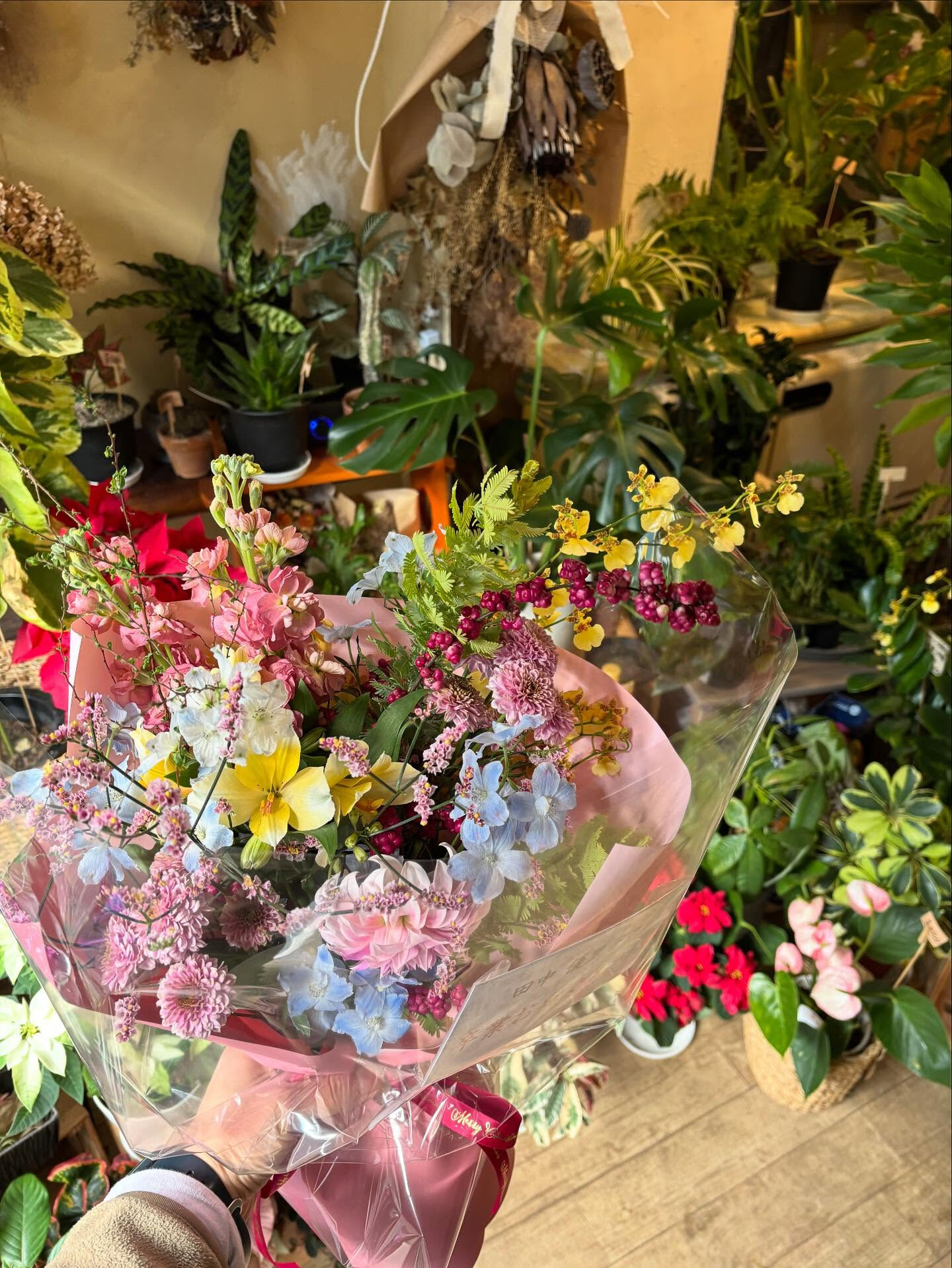 卒業式の花、ご注文いただきました🌸