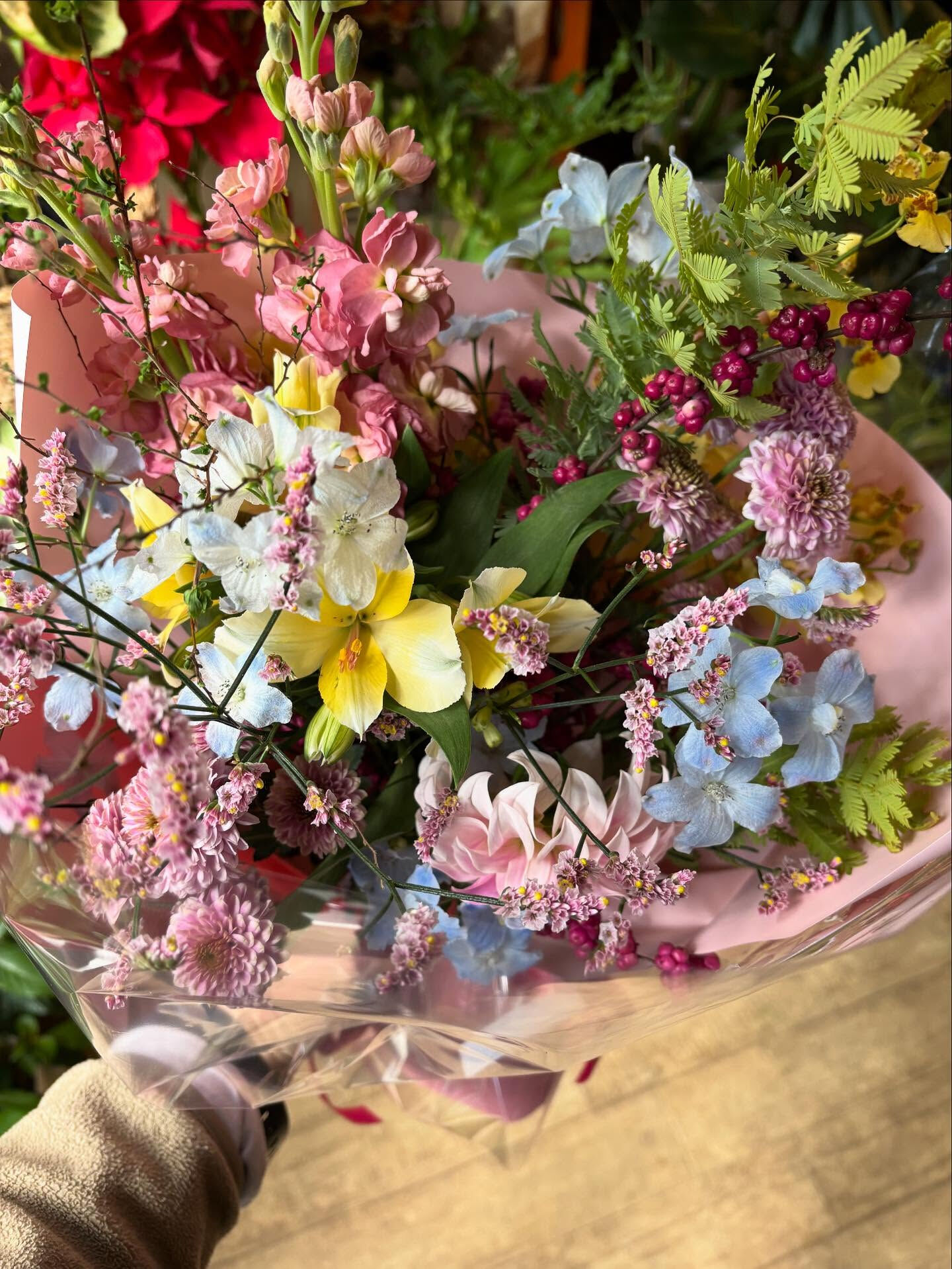 卒業式の花、ご注文いただきました🌸