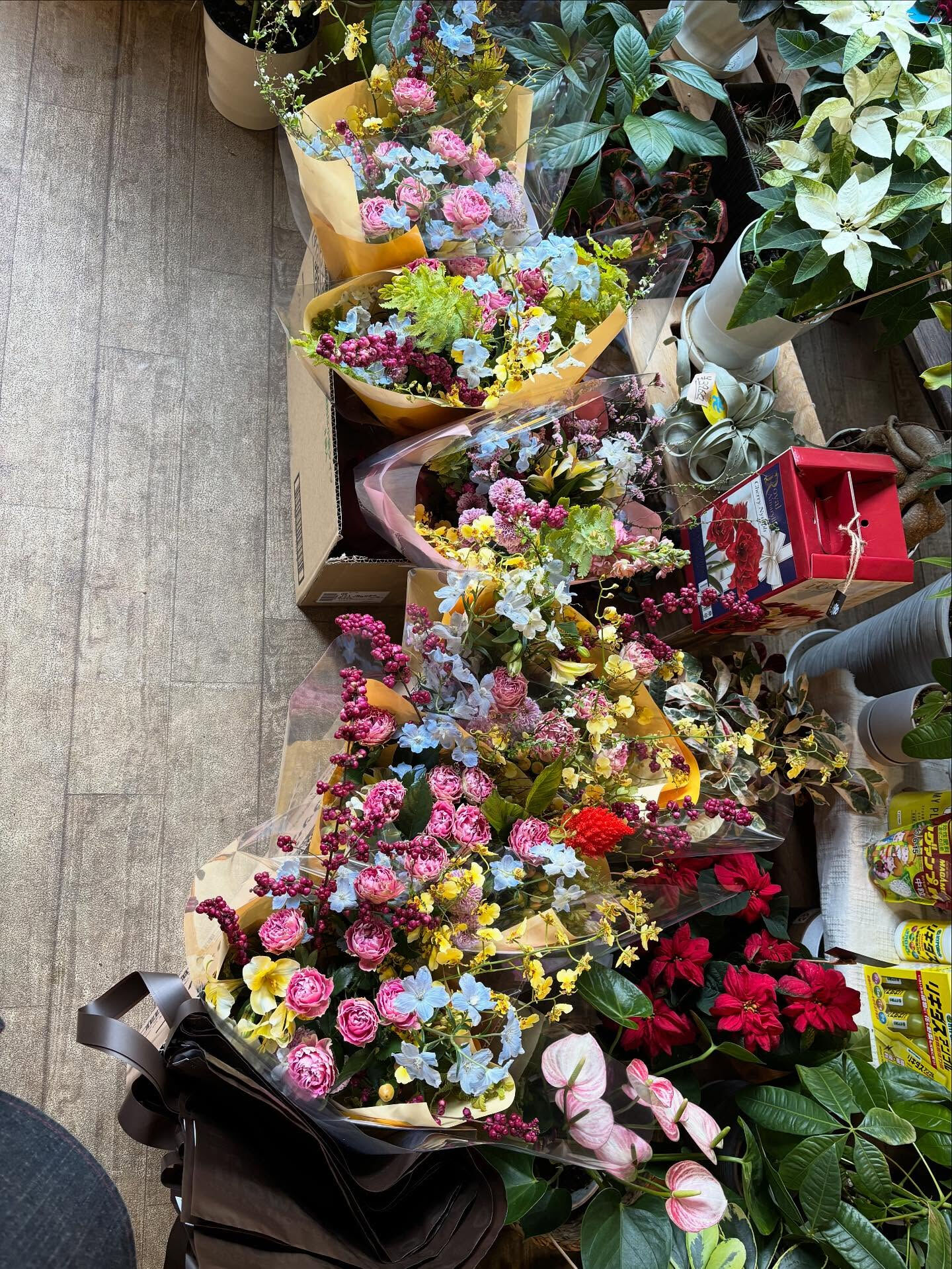 卒業式の花、ご注文いただきました🌸