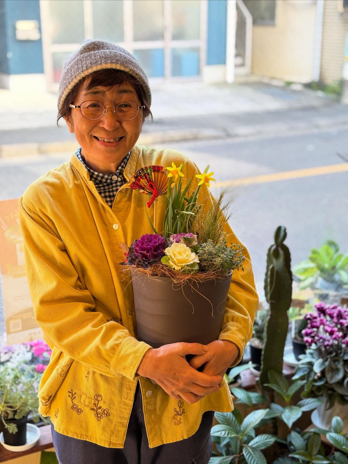 寄せ植えワークショップにご参加いただき、本当にありがとうござ