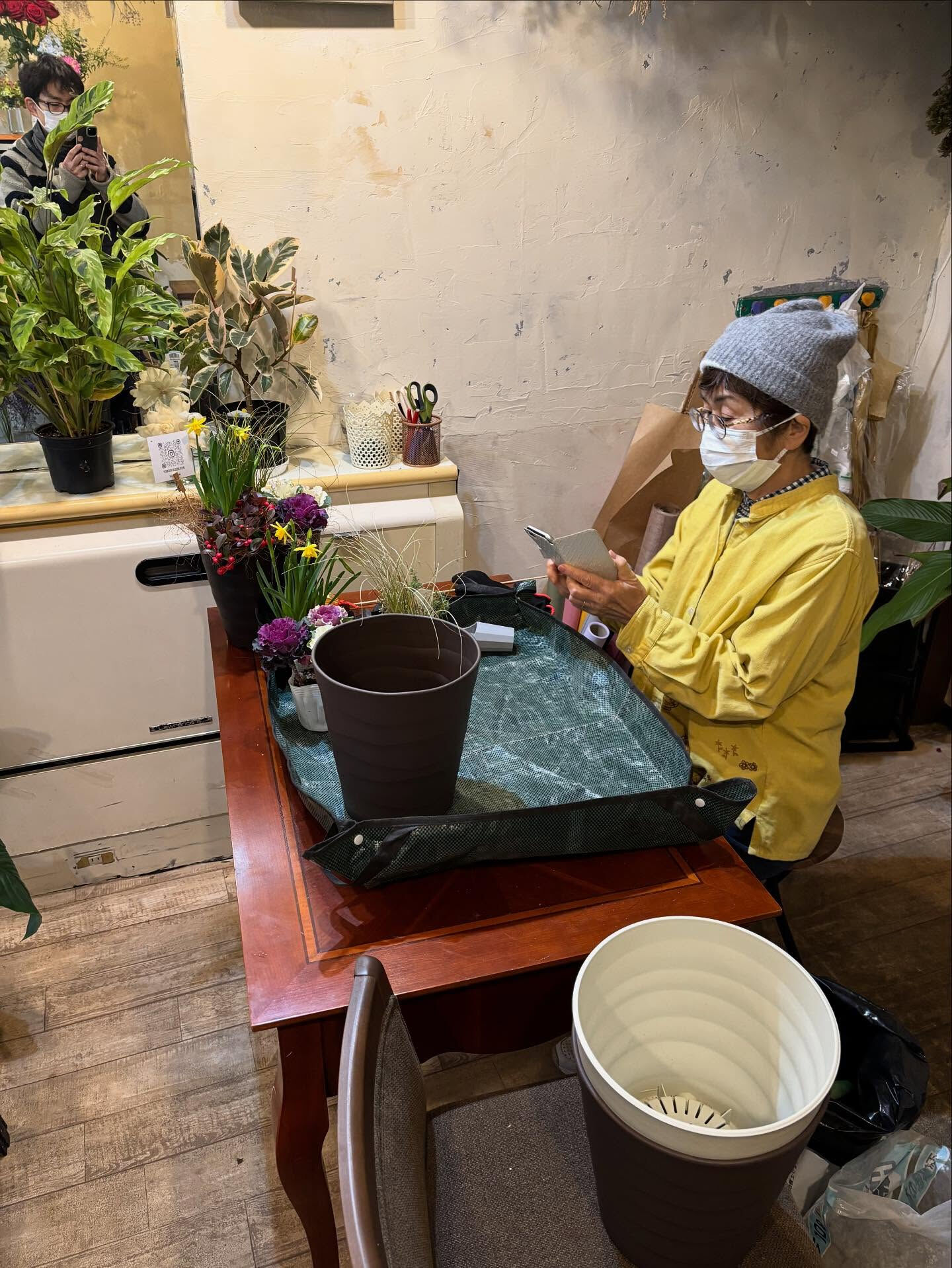 寄せ植えワークショップにご参加いただき、本当にありがとうござ