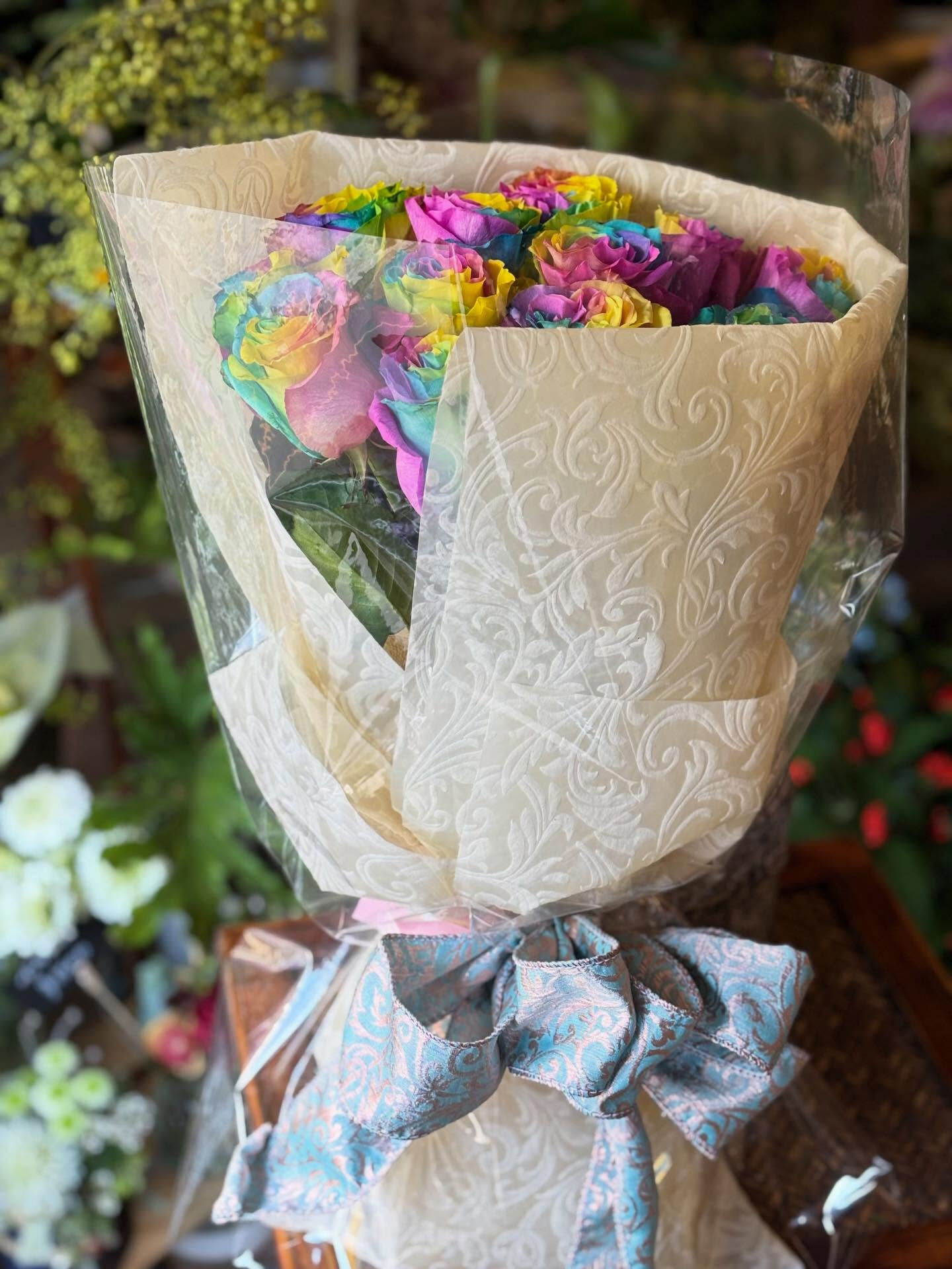 前職の同僚から、プロポーズのお花のご依頼をいただきました
