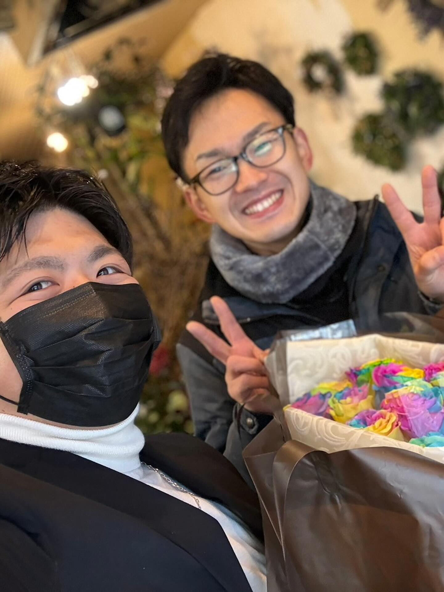前職の同僚から、プロポーズのお花のご依頼をいただきました