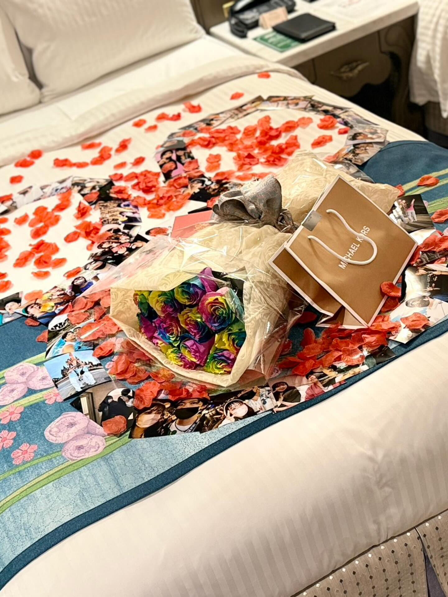 前職の同僚から、プロポーズのお花のご依頼をいただきました