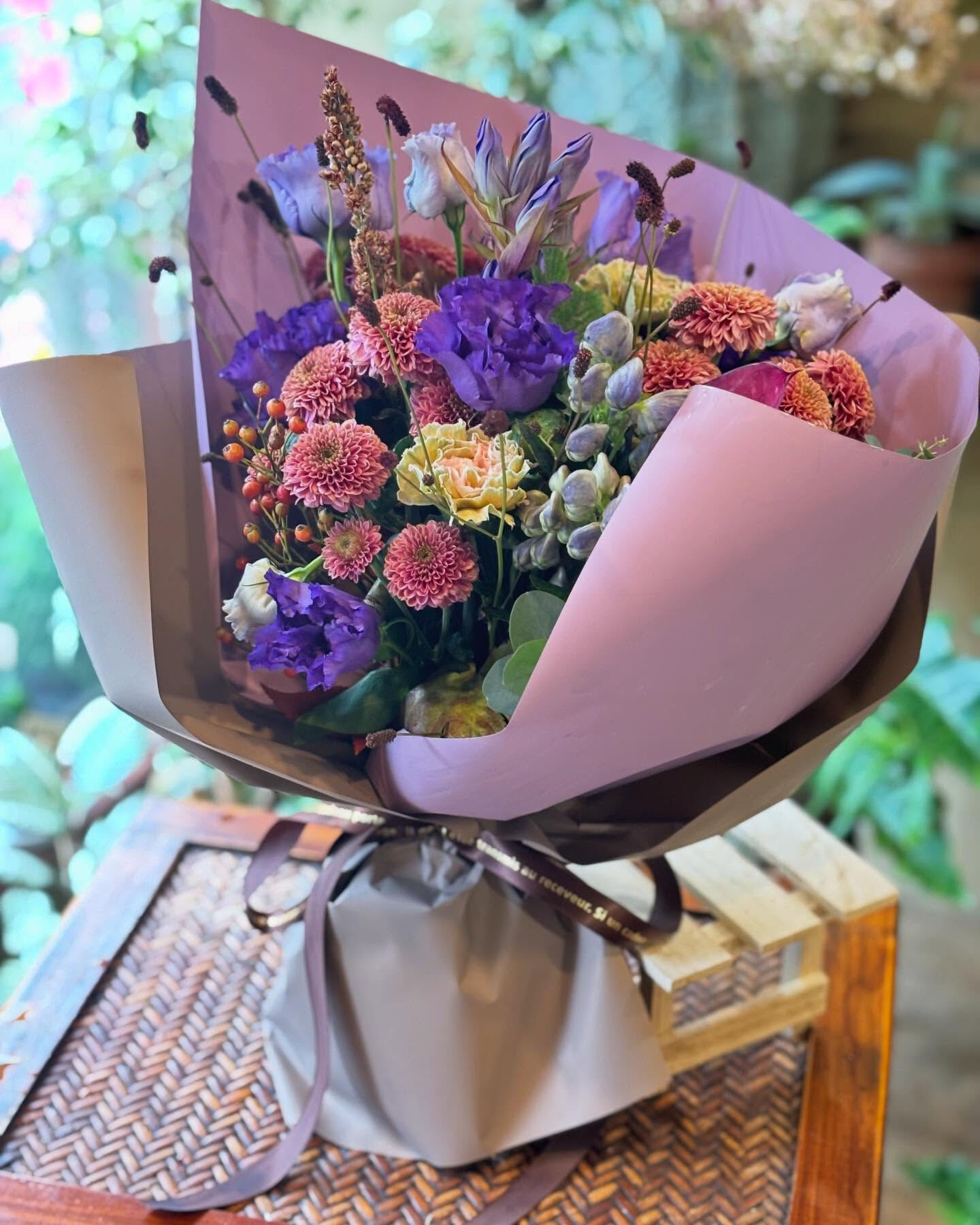 成人式のお花束のご案内です