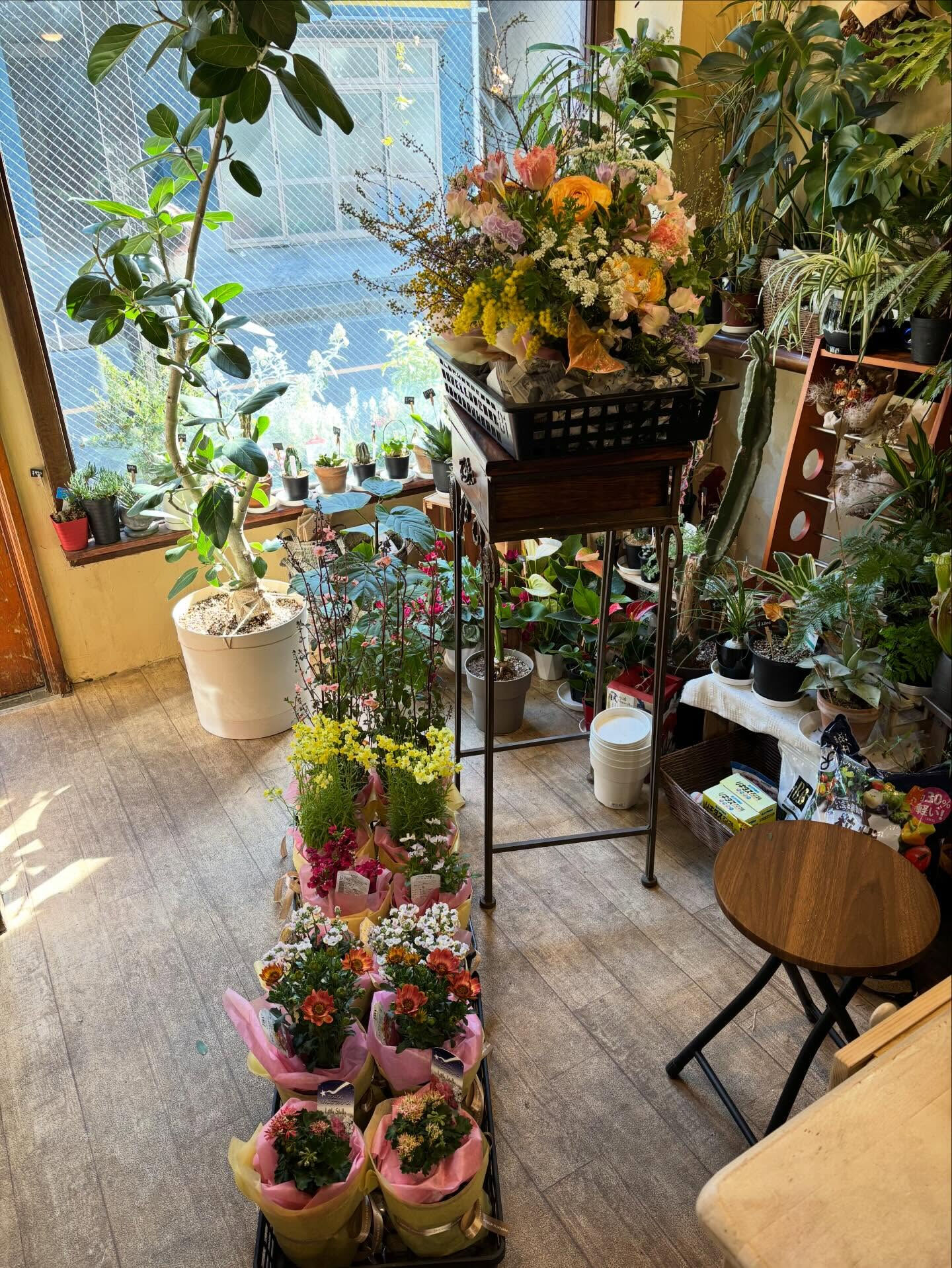 卒園式のお花をお届けしました